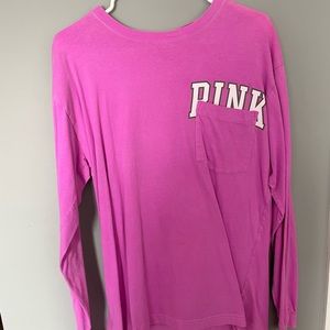 Victoria’s Secret PINK long sleeve tshirt szLg